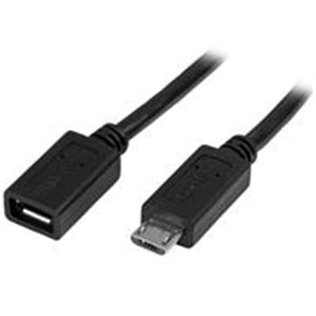 Dynamicfunction 0.5m Micro-USB Extension Cable Male to Female DY966933
